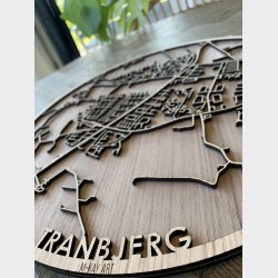 Tranbjerg bykort i tr�