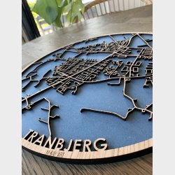 Tranbjerg bykort i tr�