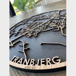 Tranbjerg bykort i tr�