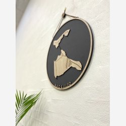 Ask &amp; Lille bykort i tr