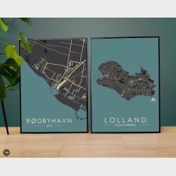 Rdbyhavn byplakat 50 stk