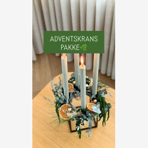 Adventskrans-pakke 2026