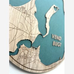 Ven Bugt bykort i tr