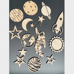 Astronaut &amp; planeter