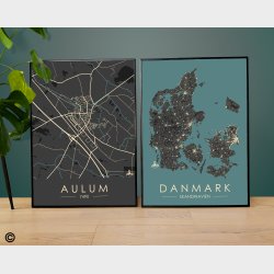 Aulum byplakat 75 stk