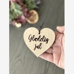 Hjerte - Gl�delig jul 