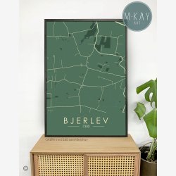Bjerlev byplakat 25 stk