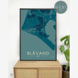 Bl�vand byplakat 150 stk
