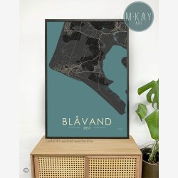 Bl�vand byplakat 150 stk
