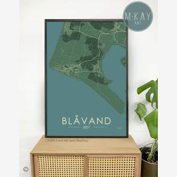 Bl�vand byplakat 150 stk