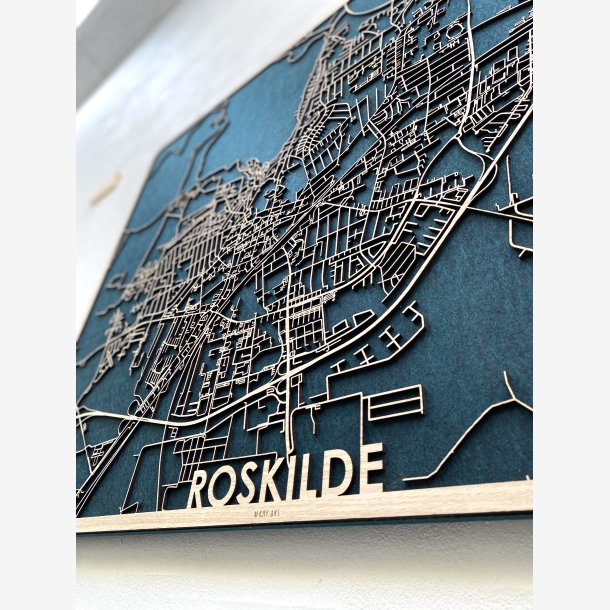 Roskilde bykort i tr