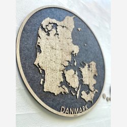 Rundt Danmarkskort