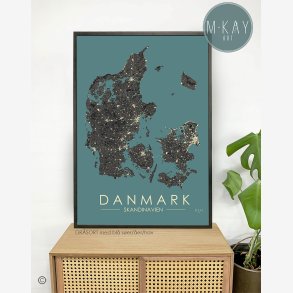 Danmark Plakat