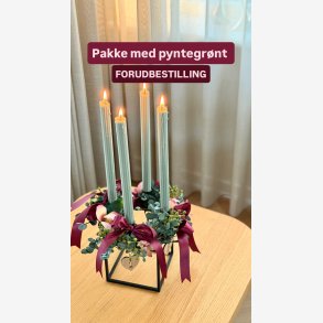 Pyntegr�nt-pakke BORDEAUX - forudbestilling
