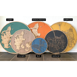 Tranbjerg bykort i tr�