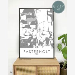 Fasterholt byplakat 20 stk