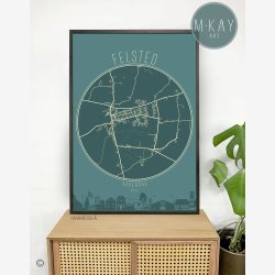 Felsted Cirkelplakat 50 stk