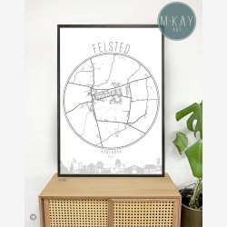 Felsted Cirkelplakat 50 stk