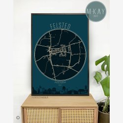 Felsted Cirkelplakat 50 stk