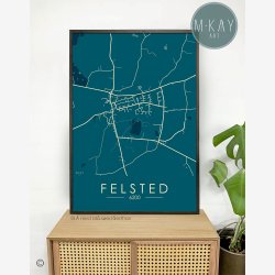 Felsted byplakat 50 stk