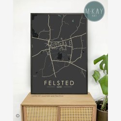 Felsted byplakat 50 stk
