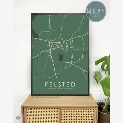 Felsted byplakat 50 stk