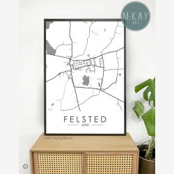 Felsted byplakat 50 stk