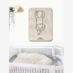 Fdselstavle i tr og akustikfilt - HANDS UP