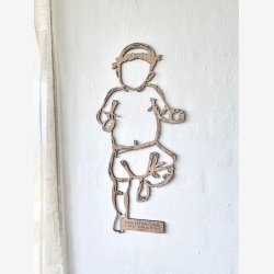 Fdselstavle i tr - FLOWER