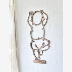 Fdselstavle i tr - HANDS UP