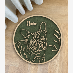 Stregtegning - Fransk Bulldog