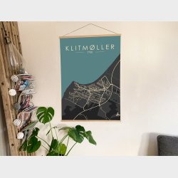 Klitmøller byplakat 65 stk