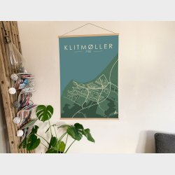 Klitmøller byplakat 65 stk