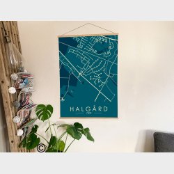Halgård byplakat 50 stk