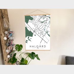 Halgård byplakat 50 stk