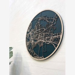 Herning bykort i tr�