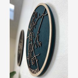 Hjortshj bykort i tr