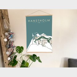 Hanstholm byplakat 75 stk