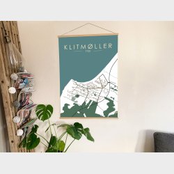 Klitmøller byplakat 65 stk