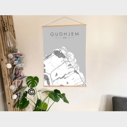 Gudhjem byplakat 50 stk