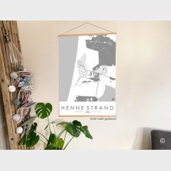 Henne Strand byplakat 70 stk