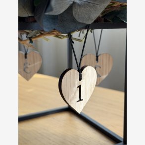 Adventstal hjerter