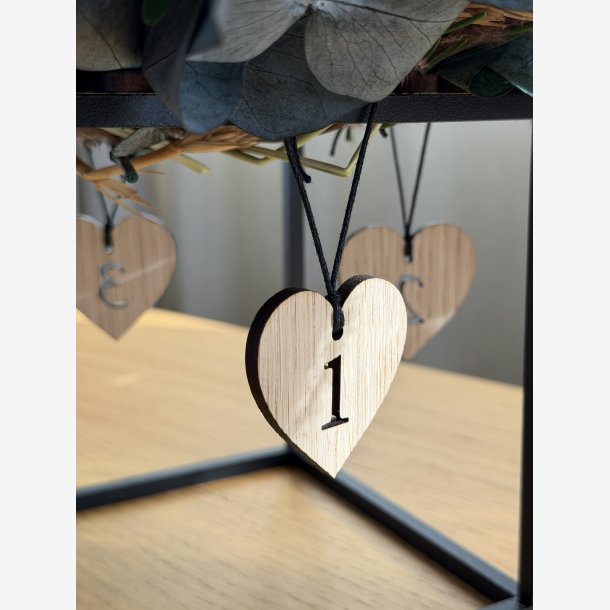 Adventstal hjerter