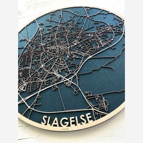 Slagelse bykort i tr