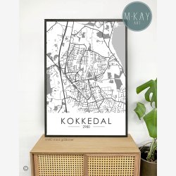 Kokkedal byplakat 50 stk
