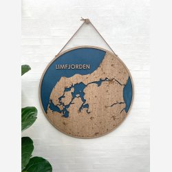 Limfjorden bykort i tr