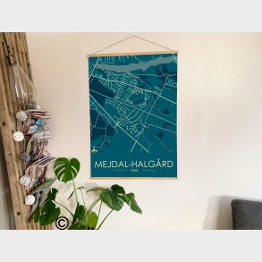 Mejdal-Halgrd byplakat 50 stk