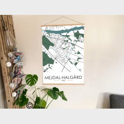 Mejdal-Halgrd byplakat 50 stk