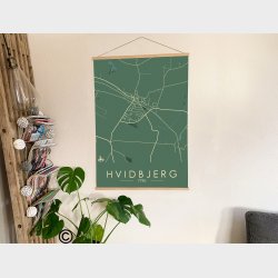 Hvidbjerg byplakat 65 stk