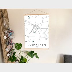 Hvidbjerg byplakat 65 stk